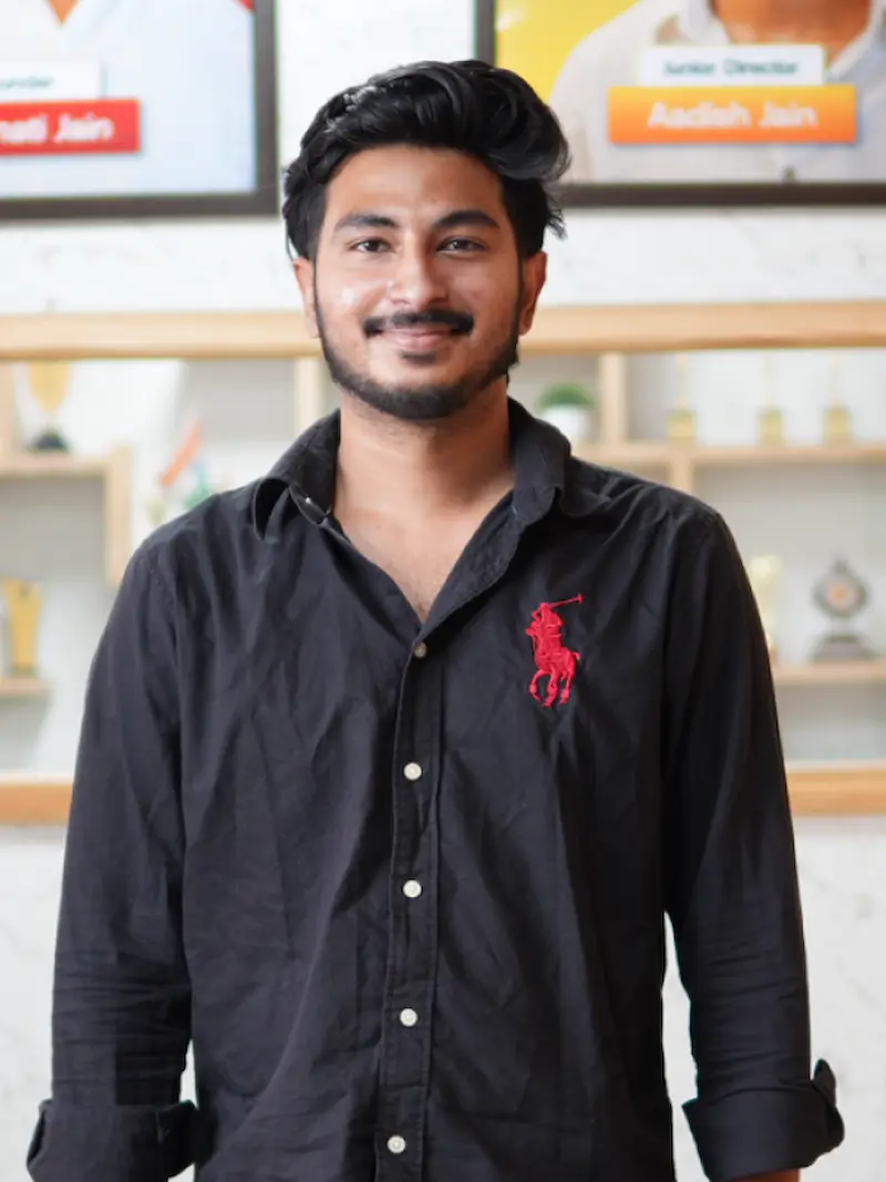 Amaan — Jains Computer student placed at Capgemini