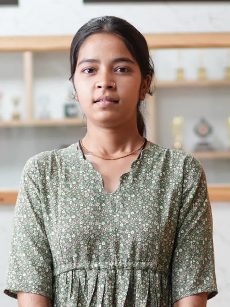Bhumika — Jains Computer student placed at Wipro