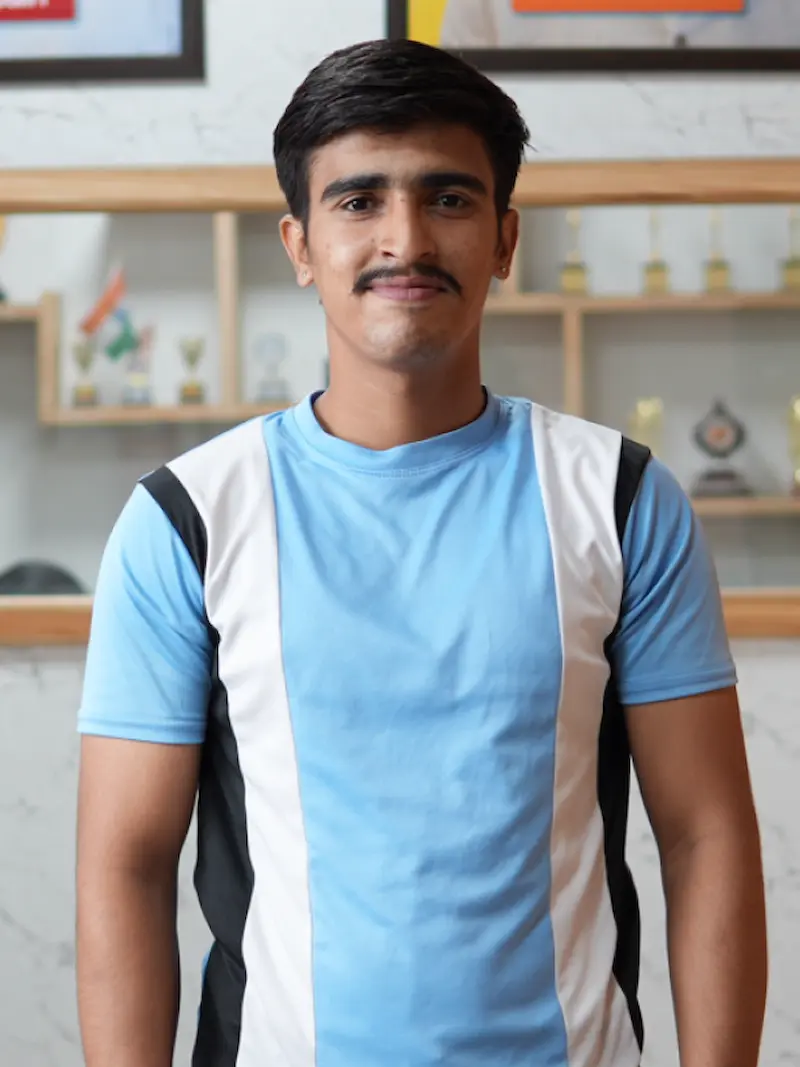 Abhinav — Jains Computer student placed at TCS